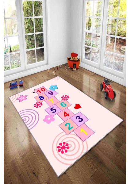 Desenli Renkli Dijital Baskılı Yıkanabilir Kaymaz Taban Modern Mutfak Halısı (Süngersiz) fiyatları