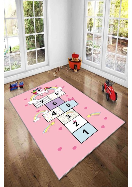 Desenli Renkli Dijital Baskılı Yıkanabilir Kaymaz Taban Modern Mutfak Halısı (Süngersiz) fiyatları