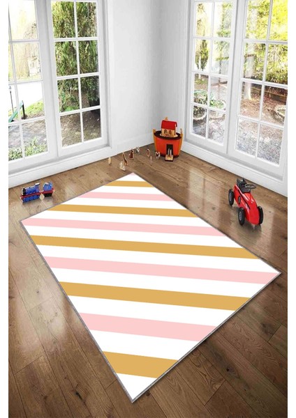 Desenli Renkli Dijital Baskılı Yıkanabilir Kaymaz Taban Modern Mutfak Halısı (Süngersiz) fiyatları