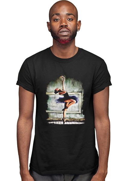 Bale Siyah Unisex Tişört T-Shirt modelleri