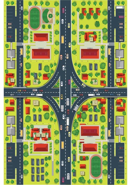 Desenli Renkli Dijital Baskı Yıkanabilir Kaymaz Taban Modern Çocuk Halısı ve Yolluk. modelleri