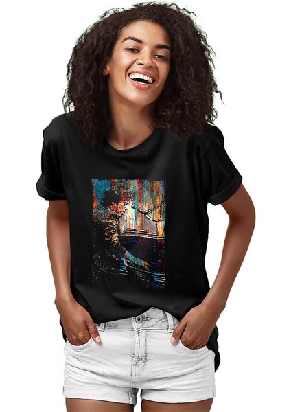 Piyanist Siyah Unisex Tişört T-Shirt fiyatları