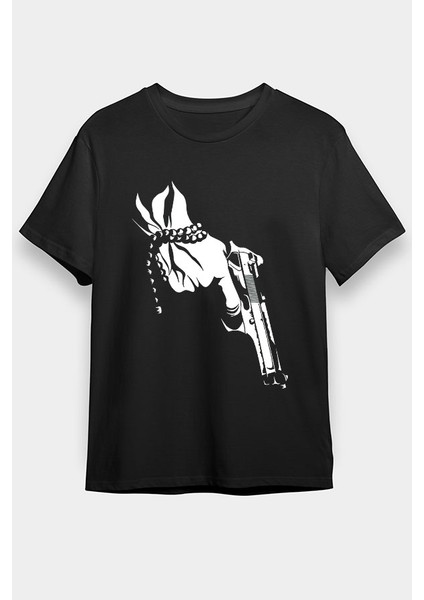 Ev Siyah Unisex Tişört T-Shirt