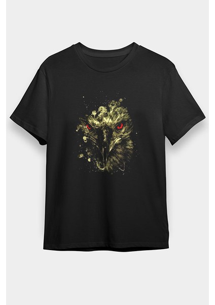 Dağan Siyah Unisex Tişört T-Shirt