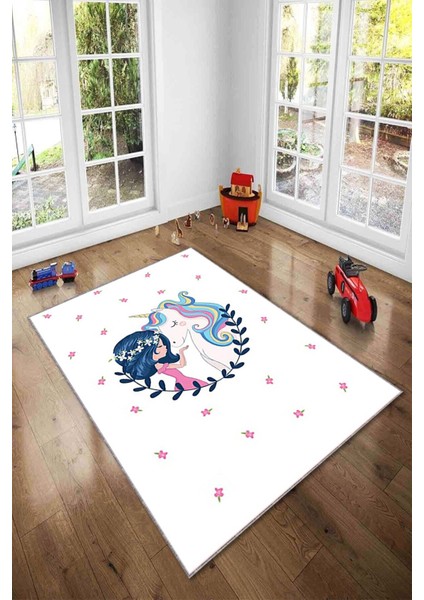 Desenli Renkli Dijital Baskı Yıkanabilir Kaymaz Taban Modern Çocuk Halısı ve Yolluk. modelleri