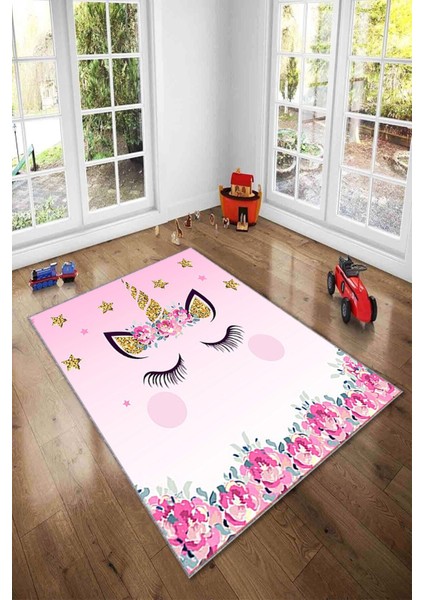 Desenli Renkli Dijital Baskı Yıkanabilir Kaymaz Taban Modern Çocuk Halısı ve Yolluk. modelleri
