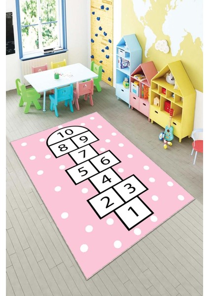 Desenli Renkli Dijital Baskı Yıkanabilir Kaymaz Taban Modern Çocuk Halısı ve Yolluk. fiyatları