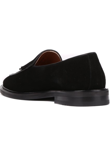 - Siyah Süet Bağcıksız Erkek Günlük Ayakkabı 250-7510 fırsatları