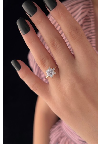 14 Ayar Altın Sarı Lotus Yüzük 2 fiyatları