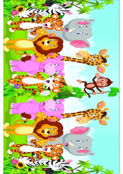 Ekonomik Desenli Renkli Dijital Baskı Yıkanabilir Kaymaz Taban Modern Çocuk Halısı.(Süngersiz) modelleri