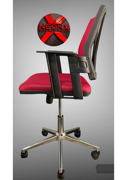 Neonx/kelebek Çalışma Sandalyesi Metal Ayaklı/personel Koltuğu/ofis Sandalyesi/ofis Kolltuğu//genç Odası/çocuk Odası