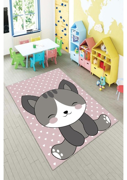 Desenli Renkli Dijital Baskılı Yıkanabilir Kaymaz Taban Modern Mutfak Halısı (Süngersiz) fiyatları