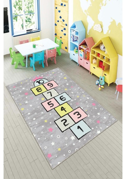 Desenli Renkli Dijital Baskılı Yıkanabilir Kaymaz Taban Modern Mutfak Halısı (Süngersiz) fiyatları