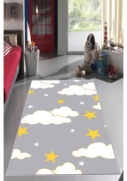 Desenli Renkli Dijital Baskı Yıkanabilir Kaymaz Taban Modern Çocuk Halısı ve Yolluk. fiyatları