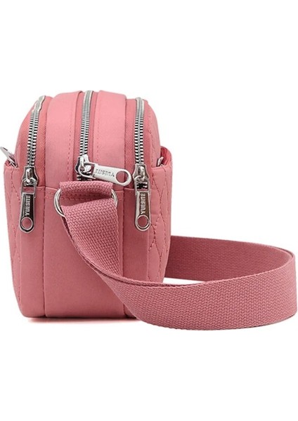 Pu-Siyah Tarzı 23X11X16CM Kadın Postacı Çantası Su Geçirmez Naylon Omuz Tote Yüksek Li Küçük Çanta Kadın Seyahat Crossbody Çanta Üstten Saplı Çanta (Yurt Dışından) indirimleri