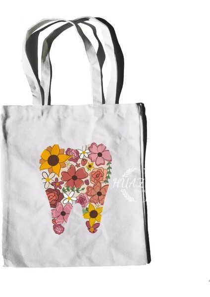 No.1 Stili 40-45CM Diş Omuz Çantaları ve Diş Hekimi Grafik Estetik Komik Moda Çanta Rahat Alışveriş Kız Çanta Kadın Zarif Kanvas Çanta (Yurt Dışından) modelleri