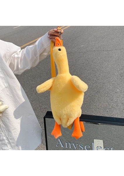 No.10 Stili Kadın Kişilik Komik Cep Telefonu Çantası Kız Sevimli Karikatür Peluş Ördek Bebek Omuz Çantası Ew Çapraz Vücut Çantası (Yurt Dışından) indirimleri