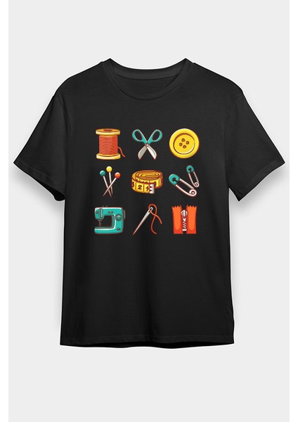 Terzi Siyah Unisex Tişört T-Shirt