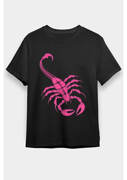 Akrep Burcu Siyah Unisex Tişört T-Shirt