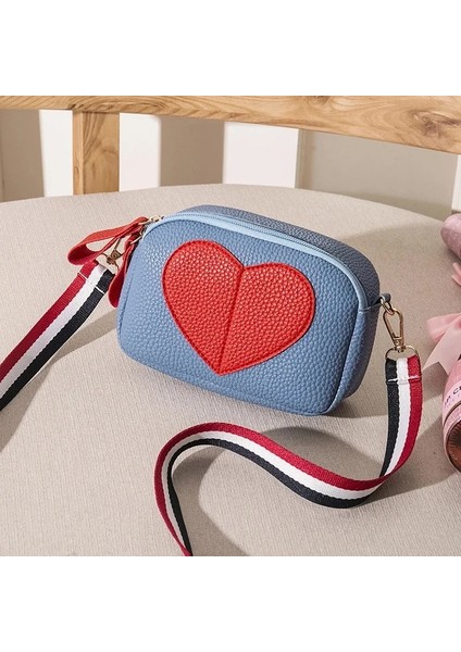 Beyaz Stil Moda Zarif Kadın Crossbody Çanta Çok Renkli Kalp Şeklinde Yastık Çanta Tote Omuz Çantaları Küçük Messenger Çanta Bayanlar Için (Yurt Dışından) fiyatları