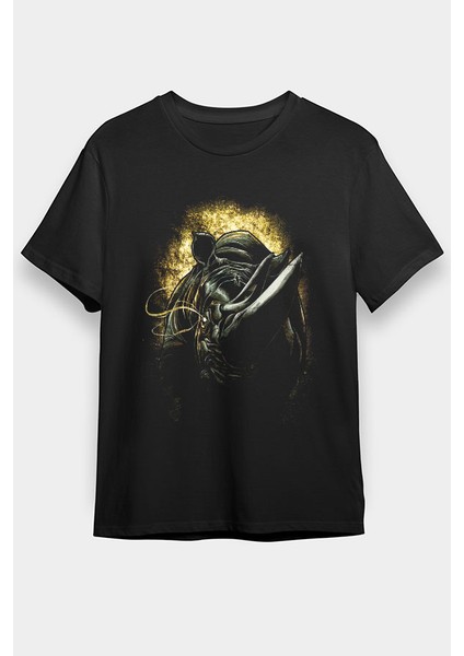 Gergedan Siyah Unisex Tişört T-Shirt