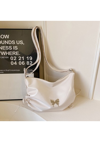 Büyük Çanta Kadın Hafif Banliyö Omuz Çantası Rahat Büyük Kapasiteli Çanta Crossbody Çanta (Yurt Dışından)