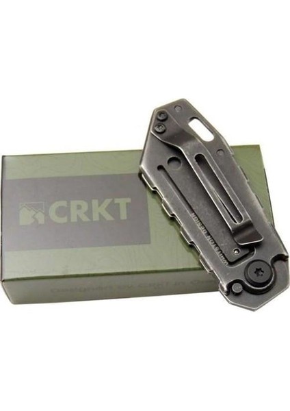 Crkt Alf 6 Mini Cep Çakısı - Siyah