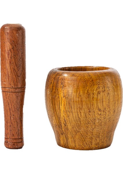 Çok Fonksiyonlu Katı Ahşap Sarımsak Kavanozu Ev Mutfak Gıda Karıştırıcı Sarımsak Pounder (Yurt Dışından)