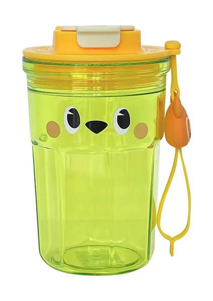 Sevimli Ifade Plastik Su Bardağı (Yurt Dışından)