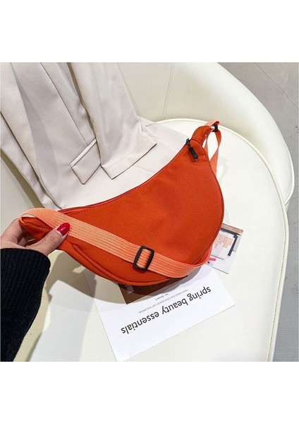 Çapraz Askılı Çanta, Basit Gündelik Omuz Çantası, Sokak Trendi Büyük Kapasiteli Göğüs Çantası (Yurt Dışından)