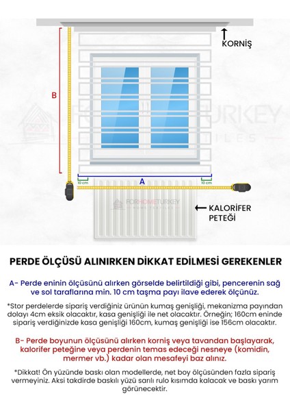 Müzik-3 Çocuk Odası Zebra Perde - Baskılı Stor Zebra Perde