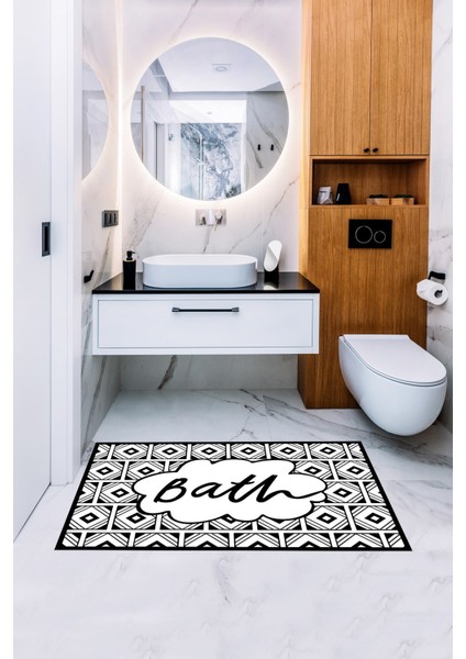 Banyo Ayak Paspası Süngerli Ayak Havlusu Banyo Ayak Havlusu