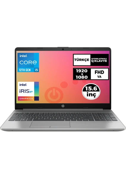 Hp 250 G9 Intel Core I5-1235U 16GB 1tb SSD 15.6" Fhd Windows 11 Home Taşınabilir Bilgisayar 723P9EAVB06