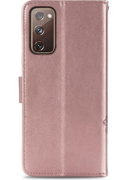 Samsung Galaxy Flip Fe Flip Kapak Için Zarif Iş Deri Telefon Kılıfı (Yurt Dışından) modelleri