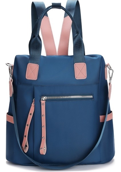 Şık, Kontrast Renkli, Hırsızlığa Karşı Korumalı Seyahat Çantası (Yurt Dışından)