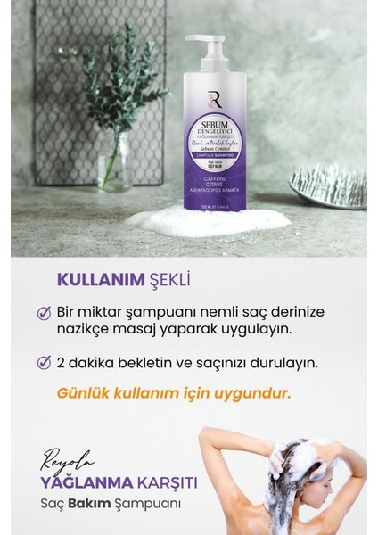 Sebum Dengeleyici Yağlanma Karşıtı Şampuan 500 ml indirimleri