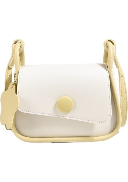 Nazik ve Basit Tek Omuzlu Çapraz Gövdeli Küçük Kare Çanta (Yurt Dışından)