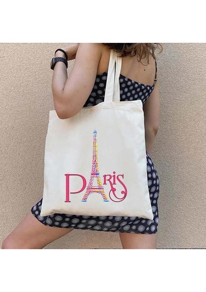 No.82 Tarzı 35X40CM Londra Ingiltere Paris Fransa Seyahat Ingiliz Pisa Roma Italya Ispanya Kadının Alışveriş Omuz Kanvas Tote Çanta Çalışma Bakkal Spor Çanta (Yurt Dışından) fırsatları