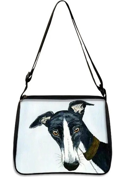 YXBCUTEDOG08X Stili 25CMX30CM Sevimli Dachshund Köpek Omuz Çantası Kadın Moda Çok Fonksiyonlu Çanta 3D Yavru Dachshund Baskı Bez Çantalar Kanvas Alışveriş Çantası (Yurt Dışından)