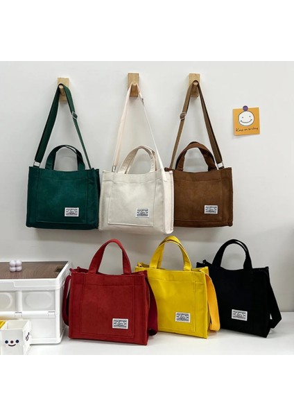 Sarı Stil 30X25X10CM Moda Kadife Kadın Omuz Çantası Yeni Basit Çevre Dostu Alışveriş Çantası Trendi Çok Yönlü Messenger Çanta Wome Için Çanta (Yurt Dışından) fiyatları