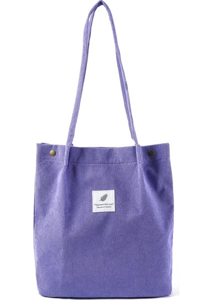 Inek Tarzı 39X12X35 Kadın Çanta Kadife Protable Alışveriş Tote Çanta Çevre Dostu Bayanlar Communter Öğrenci Kız Omuz Çantası (Yurt Dışından) indirimleri