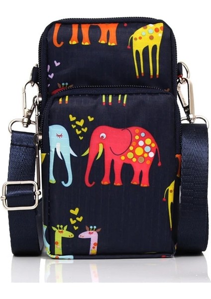 A17 Tarzı Omuz Çantaları Kadın Cep Telefonu Çanta Çanta Mini Kadın Messenger Çanta Bayan Cüzdan Yeni Rossbody Çanta Spor Cüzdan (Yurt Dışından)