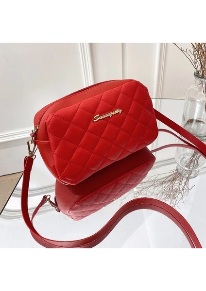 Kırmızı Stil Shıshı Lüks Püskül Küçük Askılı Çanta Kadınlar Için Lingge Nakış Rahat Kadın Omuz Moda Bayanlar Crossbody S (Yurt Dışından)