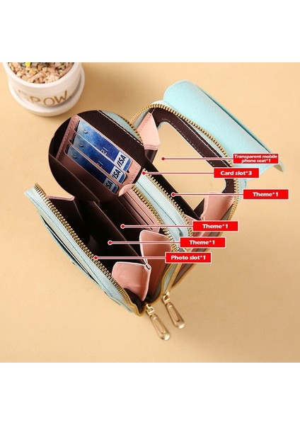 Siyah Stil Kadın Crossbody Omuz Çantaları Cüzdan Dokunmatik Ekran Cep Telefonu Çanta Yumuşak Deri Kayış Çanta Kadın Lüks Postacı Çantası (Yurt Dışından) fırsatları