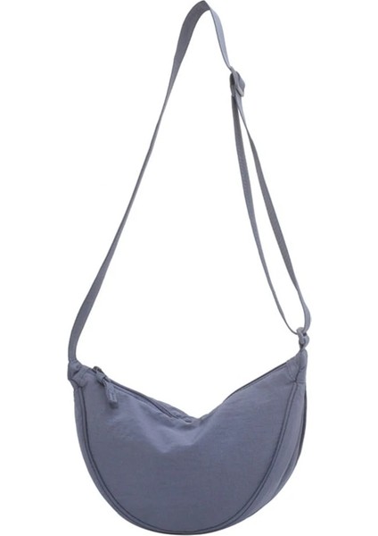 Mavi Stil Rahat Naylon Hobos Kadınlar Kızlar Için Crossbody Çanta Tote Göğüs Boho Plaj Kılıfı Çantalar Omuz Çantaları (Yurt Dışından)