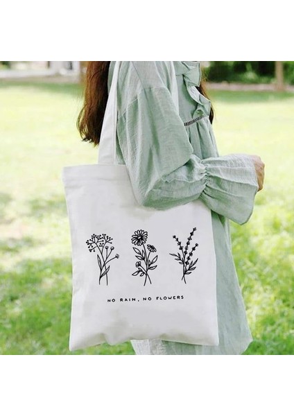 B1792-TBWH-M Tarzı Çiçek Bitki Tasarım Kadın Kanvas Çanta Bayanlar Seyahat Çanta Moda Rahat Tote Edebi Kitap Çantası Alışveriş Omuz Çantası Kızlar Için (Yurt Dışından) modelleri