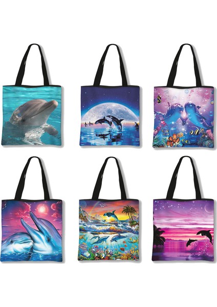 BDSTDHAITUNS30 Tarzı 34CMX34CM Dolrint Bayan Çanta Kız Kanvas Tote Çanta Alışveriş Seyahat Kadın Eko Yeniden Kullanılabilir Omuz Alışveriş Çantaları Yüksek Kapasiteli (Yurt Dışından) modelleri