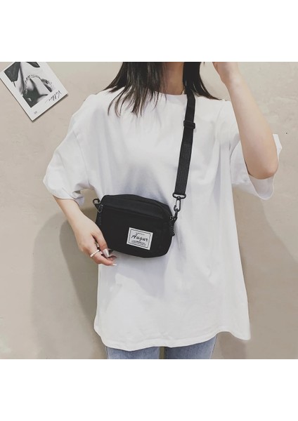 Fildişi Tarzı Moda Kadın Kanvas Patchwork Omuz Kızlar Cep Telefonu Çanta Rahat Bayanlar Mini Bozuk Para Cüzdanı Vintage Çanta Crossbody Çanta (Yurt Dışından) fırsatları