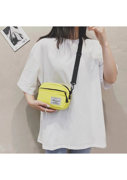 Haki Tarzı Moda Kadın Kanvas Patchwork Omuz Kızlar Cep Telefonu Çanta Rahat Bayanlar Mini Bozuk Para Cüzdanı Vintage Çanta Crossbody Çanta (Yurt Dışından) fiyatları