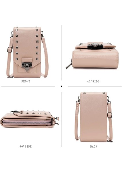 Siyah Stil Yeni Trend Askılı Çanta Kadınlar Için Omuz Telefonu Çanta Crossbody Cüzdan Bozuk Para Cüzdanı Bayanlar Pu Deri Kadın Çanta (Yurt Dışından) fırsatları